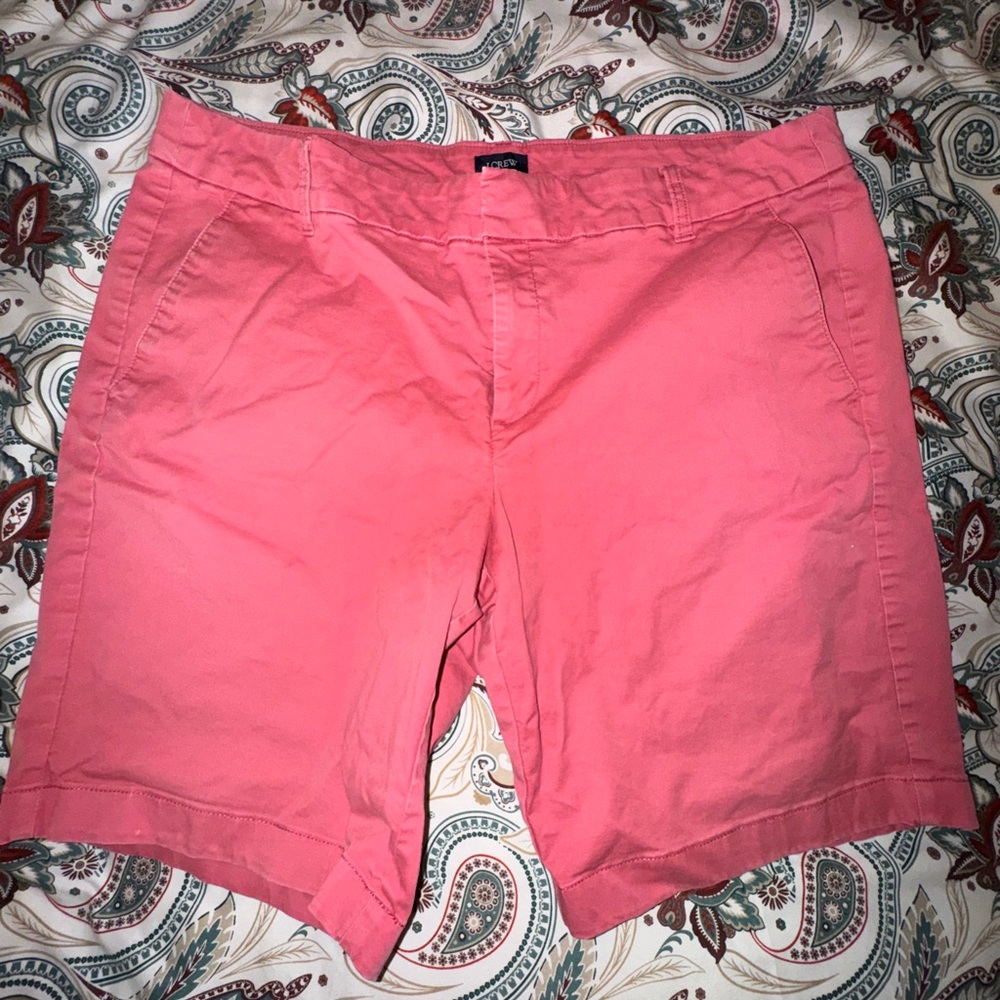 J. Crew Vibrant Pink Shorts